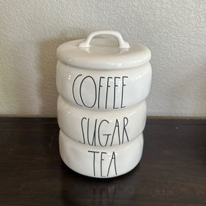 Rae Dunn coffee canister